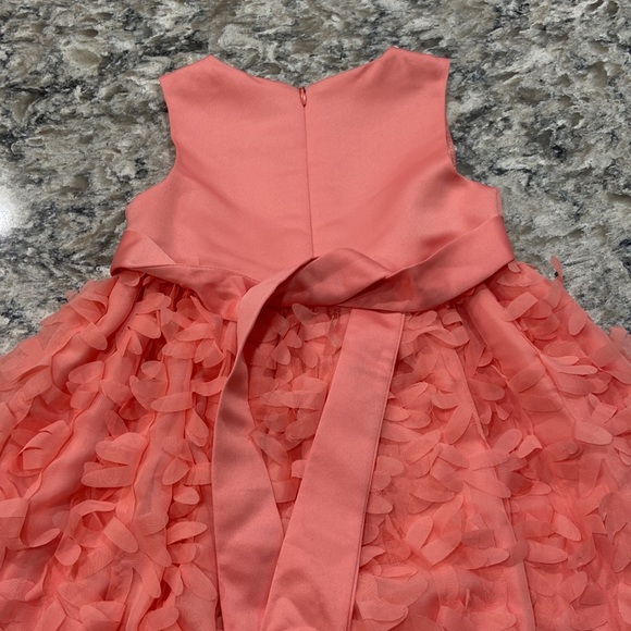 American Princess | formal coral party dress with built in tulle petticoat - Picture 13 of 16